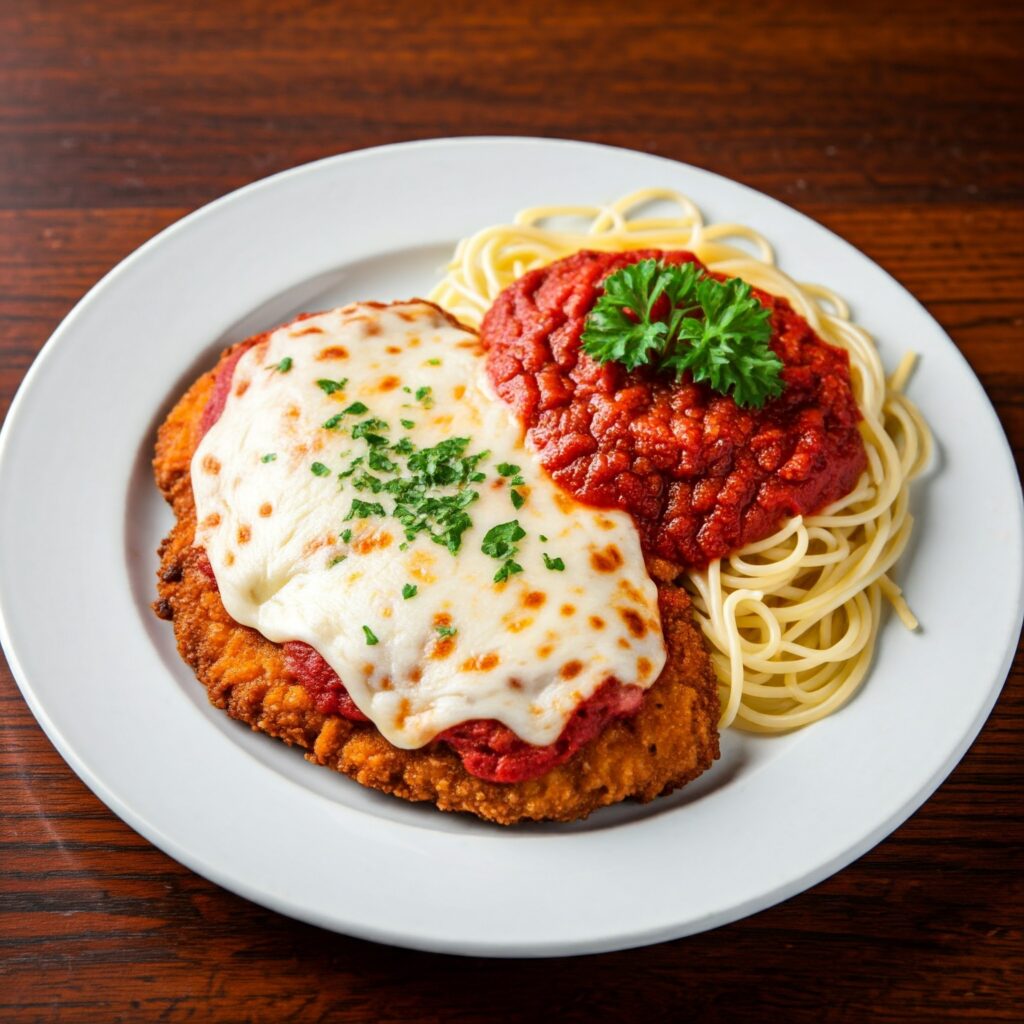 Parmegiana de boi individual